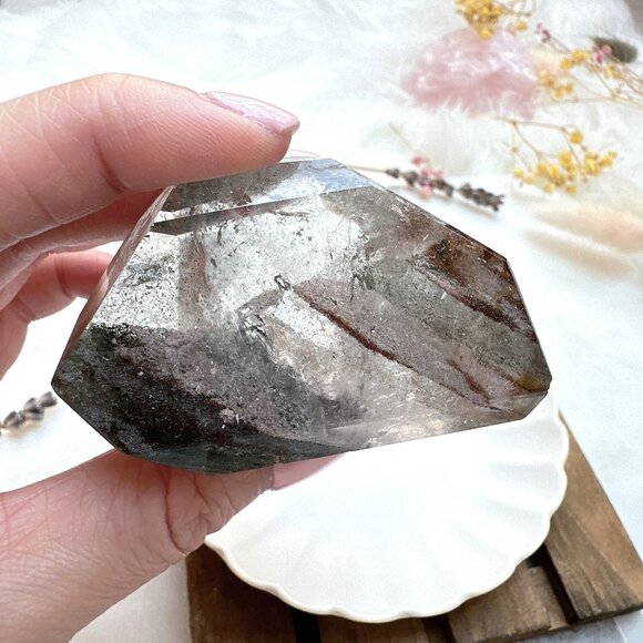 Garden Quartz Lodalite Free Form | Garden Quartz Gusher - Picture 9 of 9